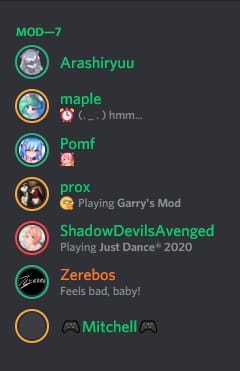 RadialStatus