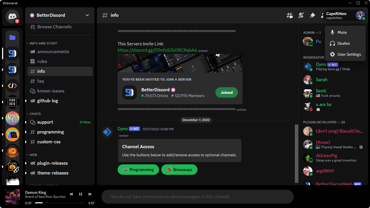Spotify Discord