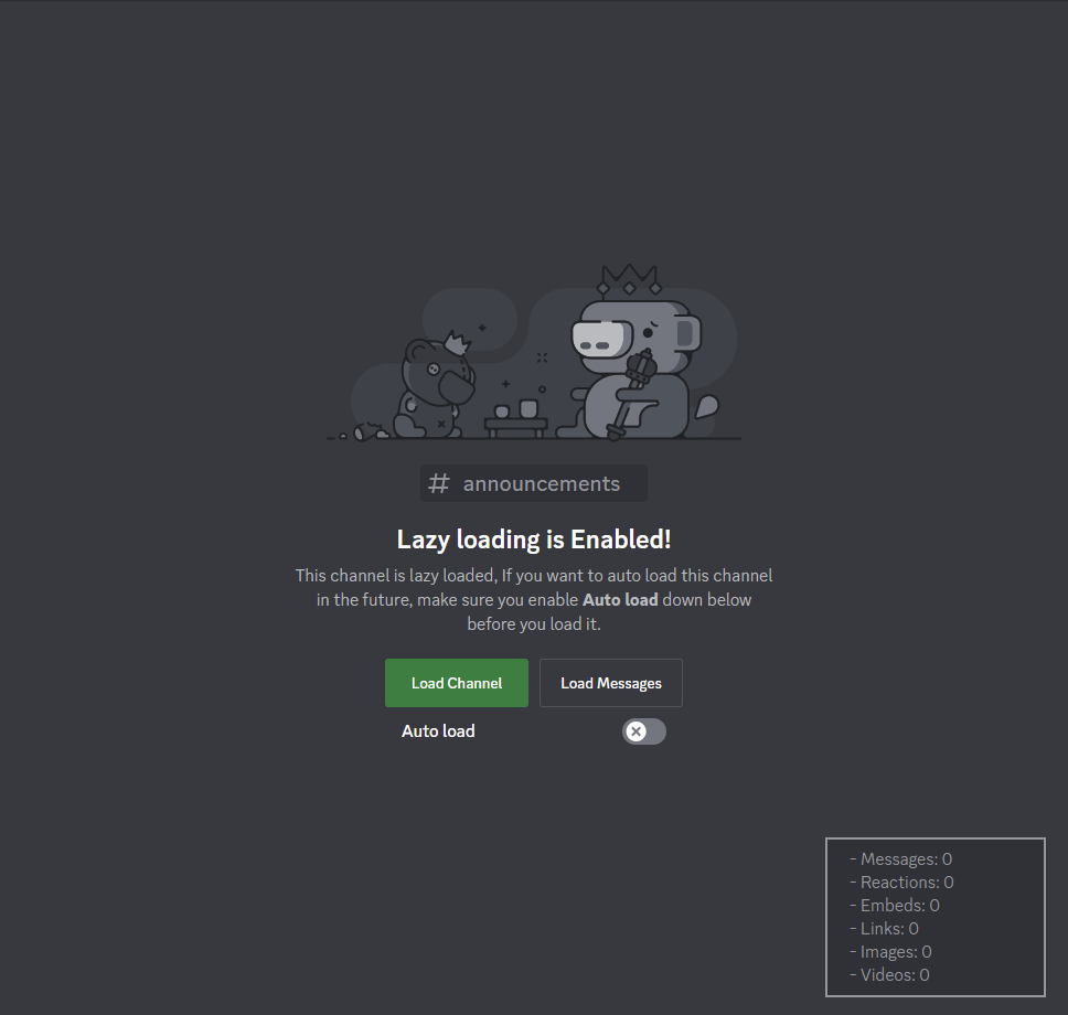 LazyLoadChannels