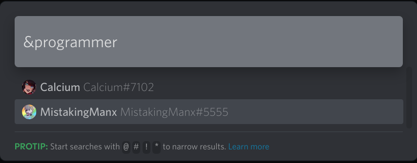 UserTags