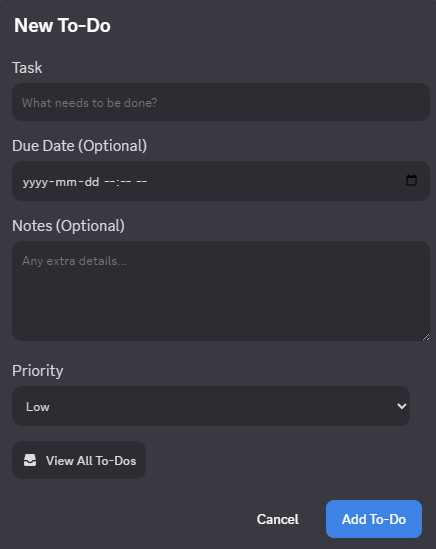 ToDoList