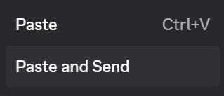 PasteAndSend