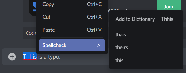 SpellCheck