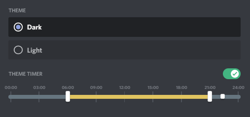 TimedLightDarkMode