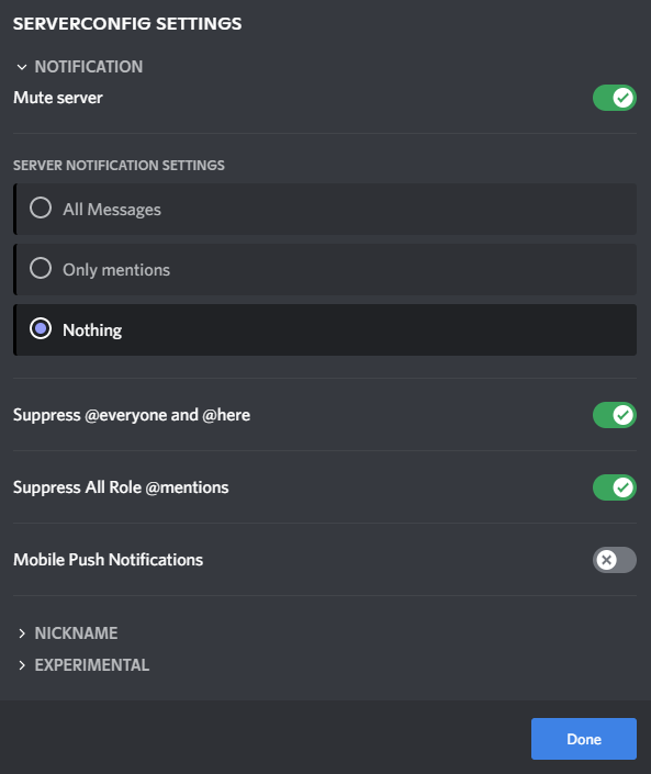 ServerConfig